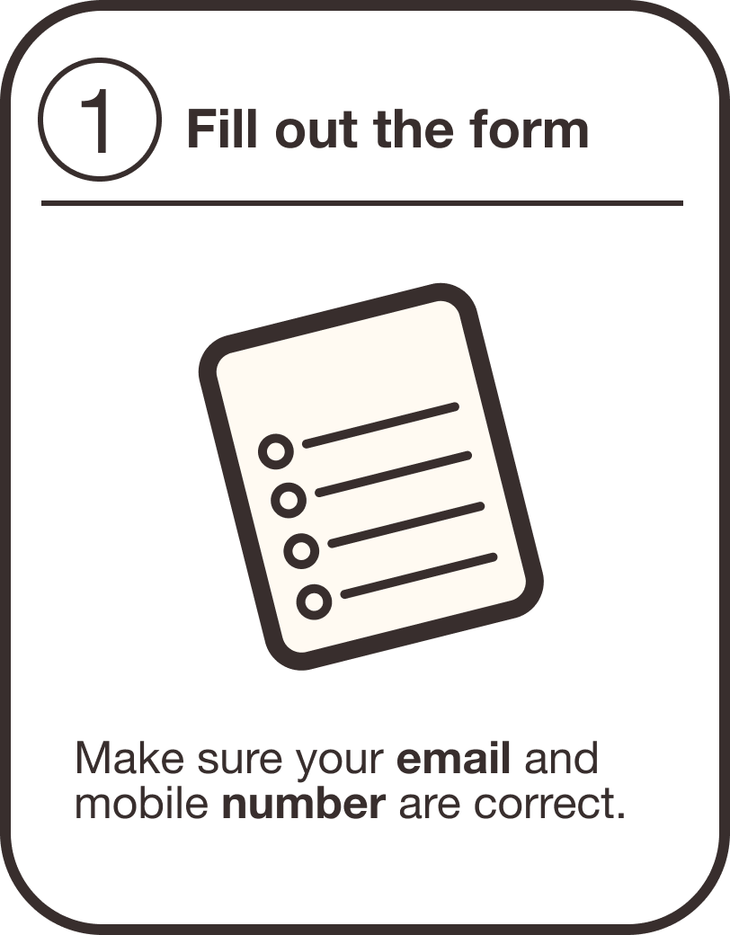 compila il form - fill the form